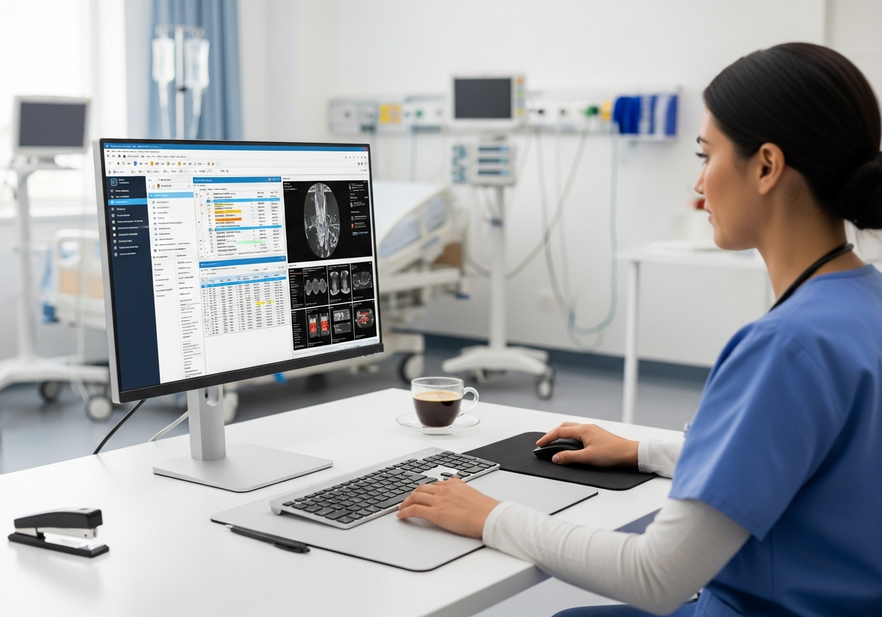 Hospital clinical IT systems